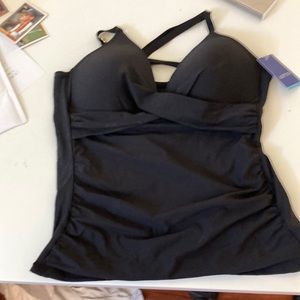 Apt 9 twisted molded tankini